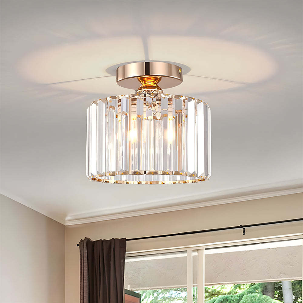 Elegant Modern Crystal Ceiling Lights for Bedroom Decor