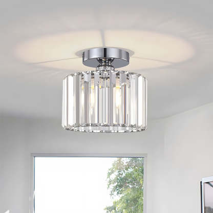 Elegant Modern Crystal Ceiling Lights for Bedroom Decor