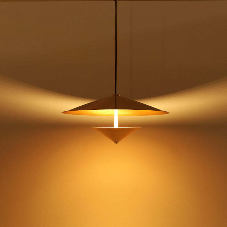 Brass Dome Cone Pendant Light For Kitchen Island -Homdiy