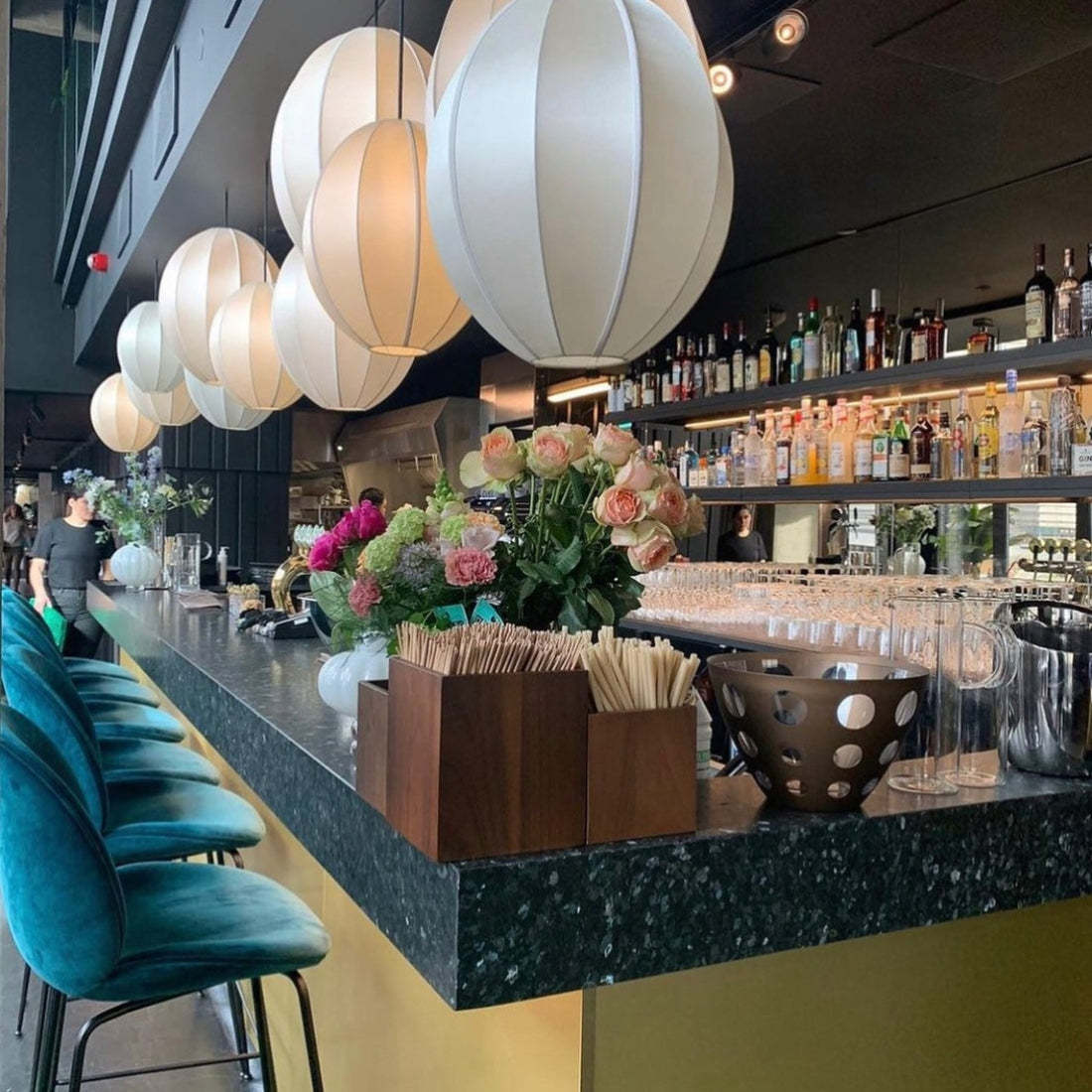 Classic Ribbon Oval Pendant Light For Living Room -Homdiy