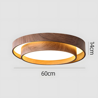Creative Double Layer Round Led Living Room Ceiling Lamp-14
