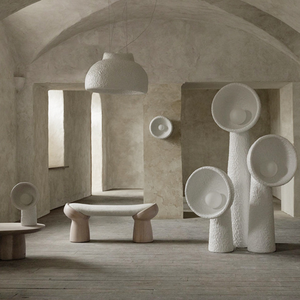 Modern Resin Drum Wall Lamp -Homdiy