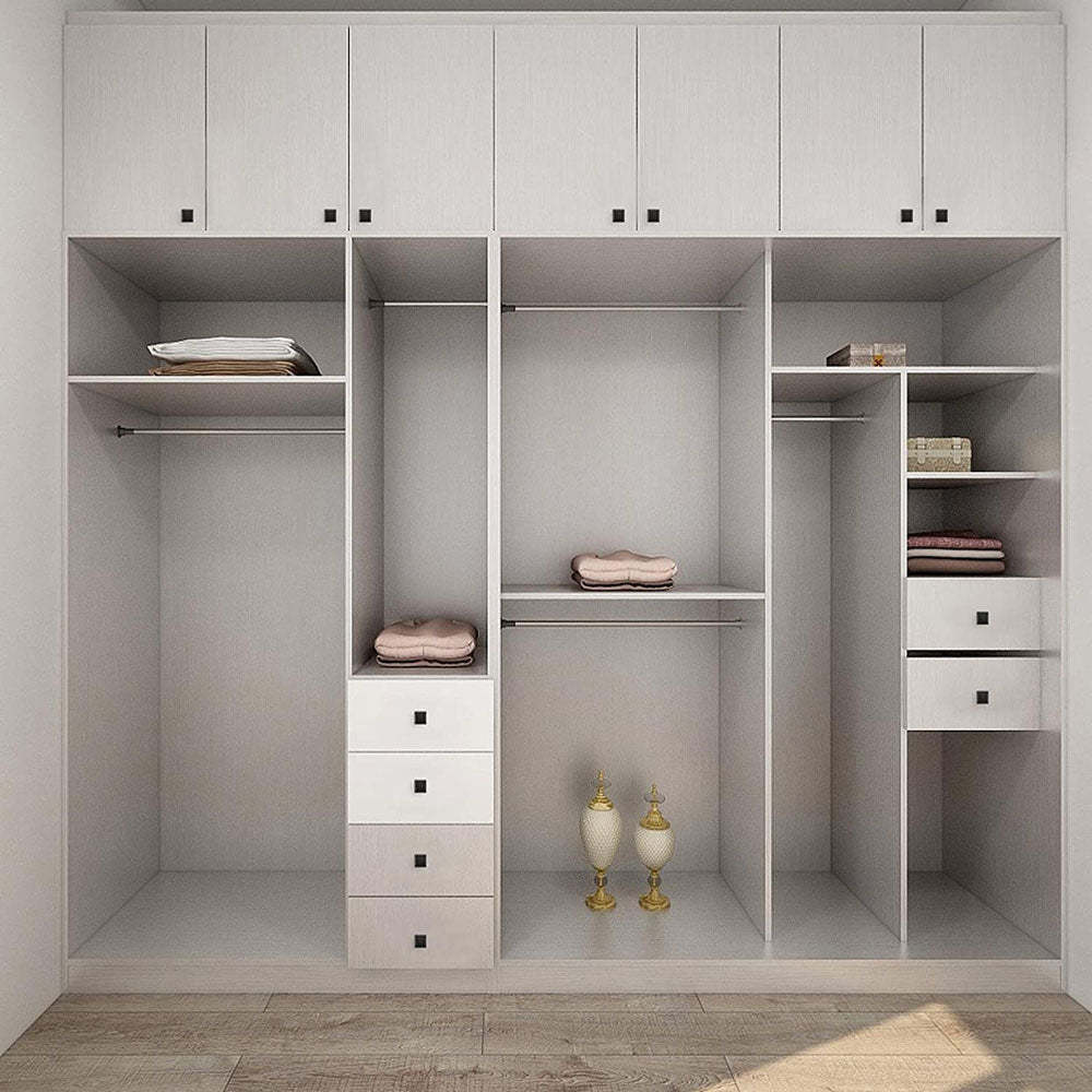 20 Pack Modern Black Square Cabinet Knobs Black Kitchen Cabinet Hardware Handles(LS9111BK) -Homdiy