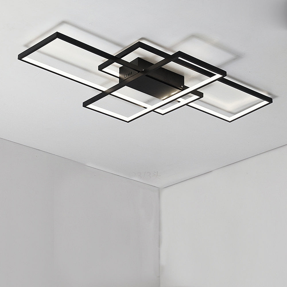 Large Modern Aluminum LED Living Room Ceiling Lights