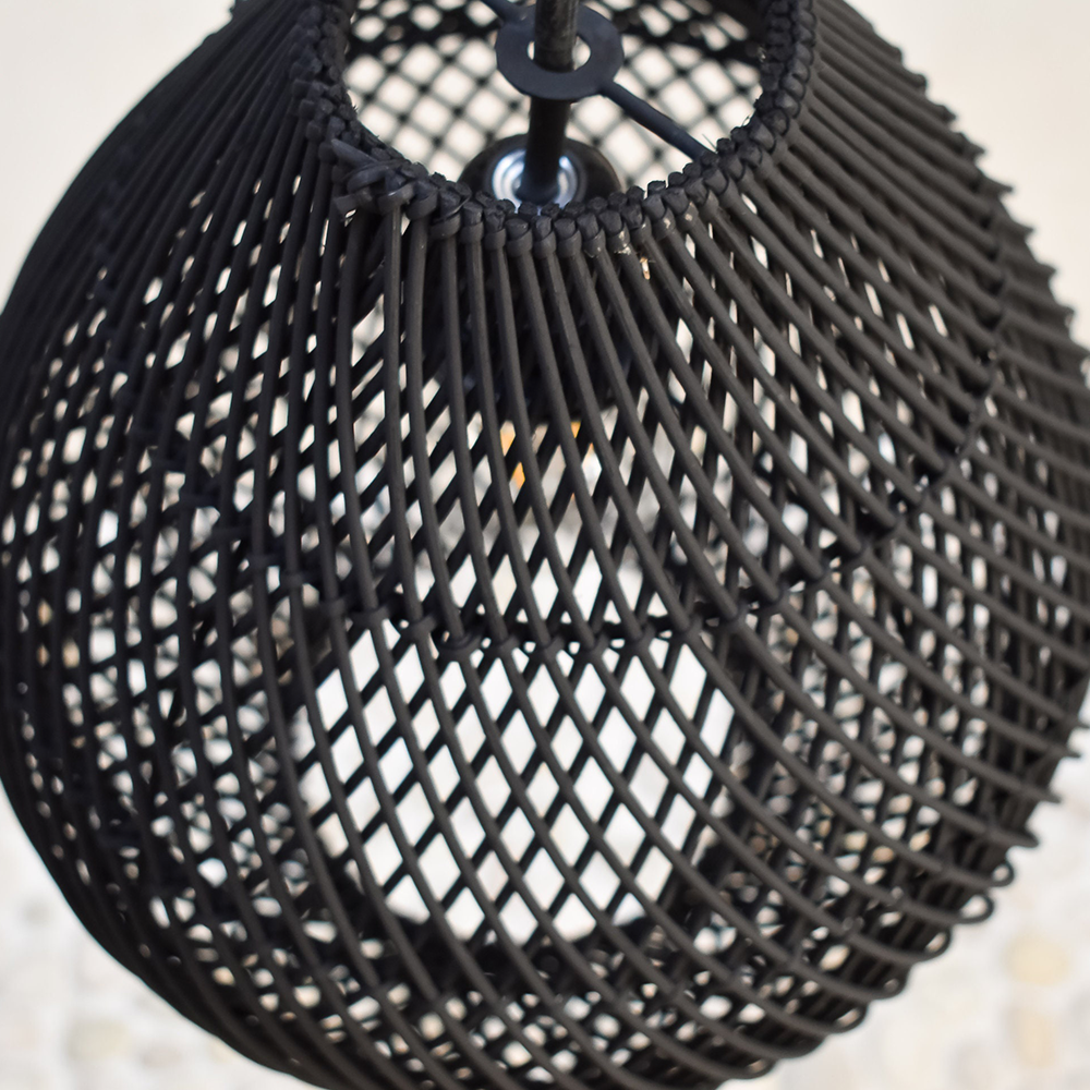 Handmade Rattan Pendant Light -Homdiy