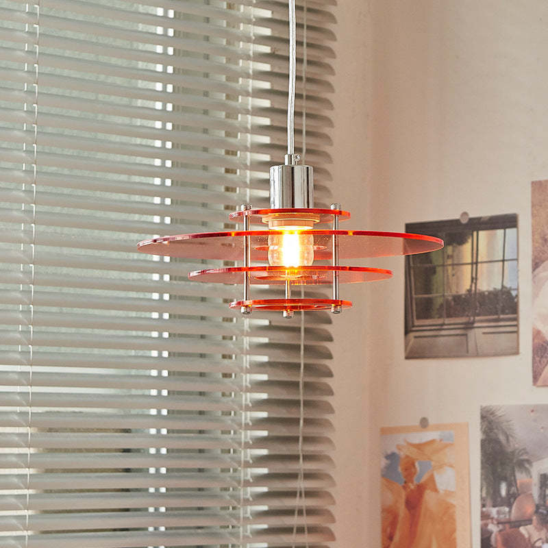 Modern UFO Shape Chandelier Vintage Pendant Light -Homdiy