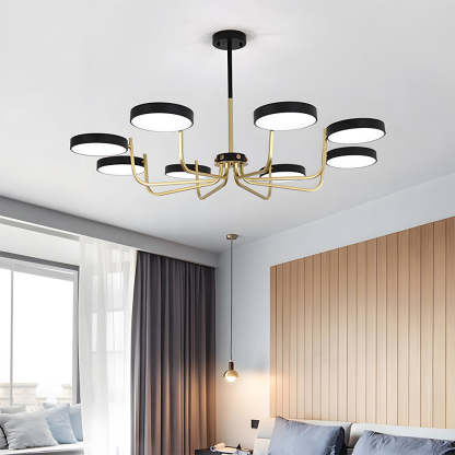 Nordic Iron LED Ceiling Light for Living Room