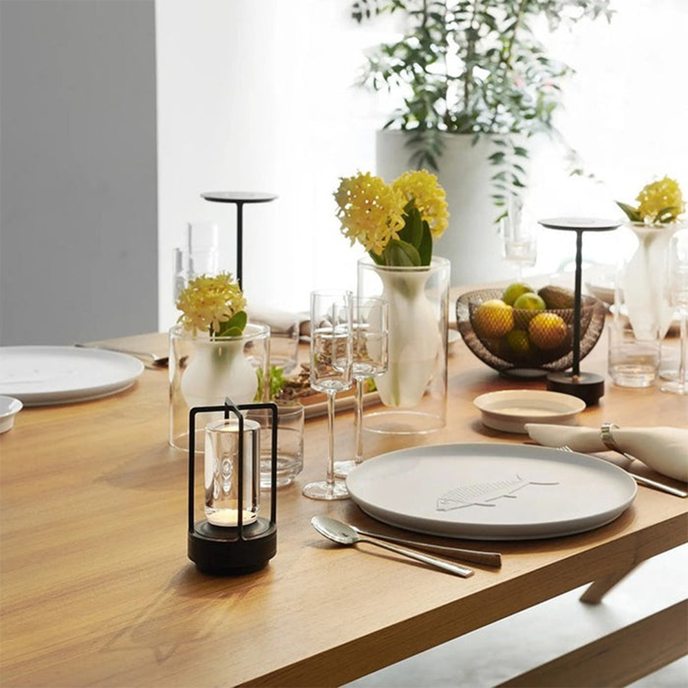 Nordic Rechargeable Crystal Table Lamp -Homdiy