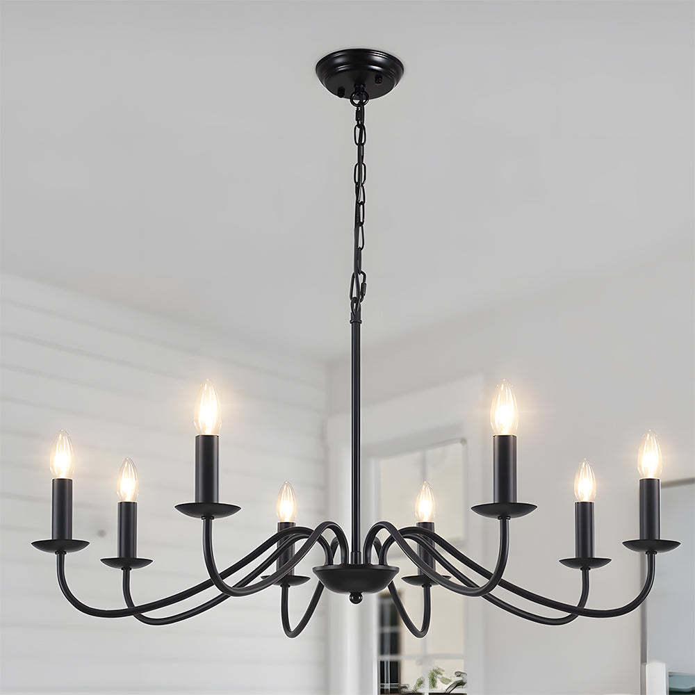Simple Modern Iron Bedroom Pendant Lights