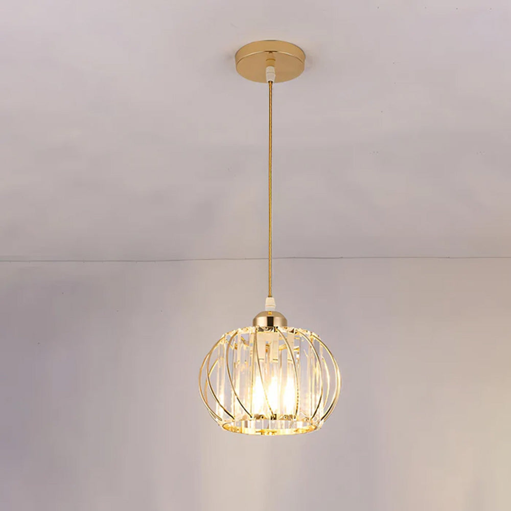 Nordic Simple Glass Globular Pendant Light