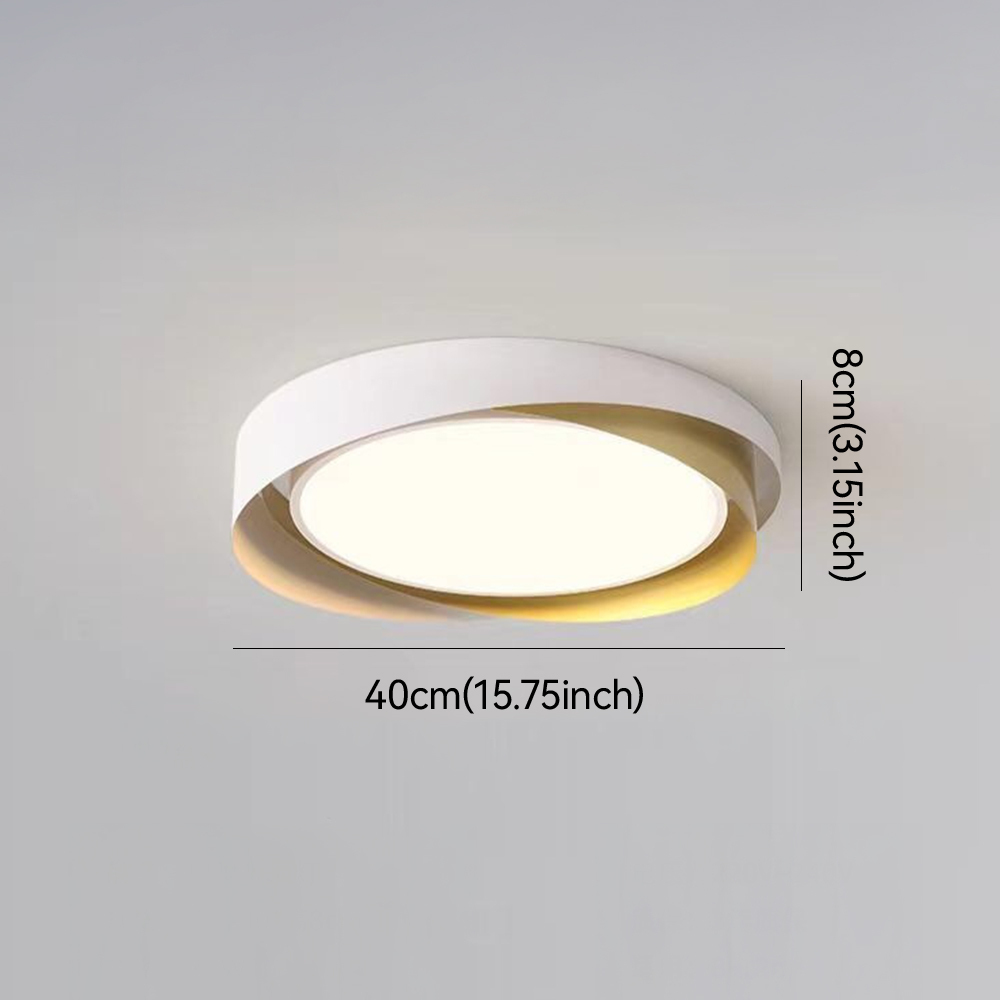 Modern Square Flush Mount LED Ceiling Light 