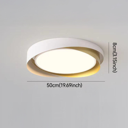 Modern Square Flush Mount LED Ceiling Light 