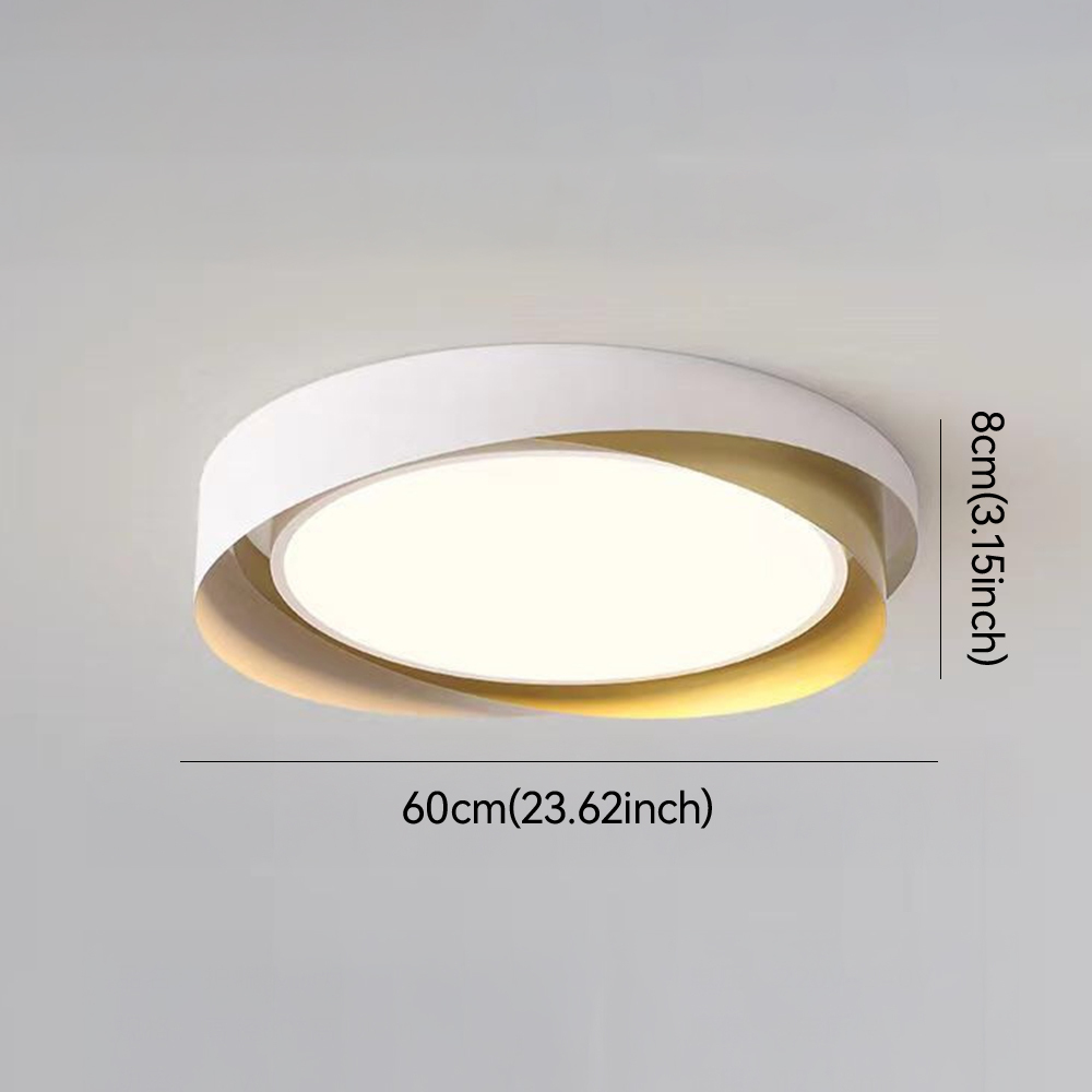 Modern Square Flush Mount LED Ceiling Light 