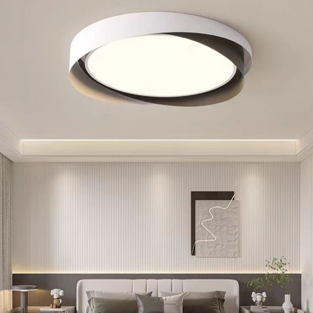 Modern Square Flush Mount LED Ceiling Light 