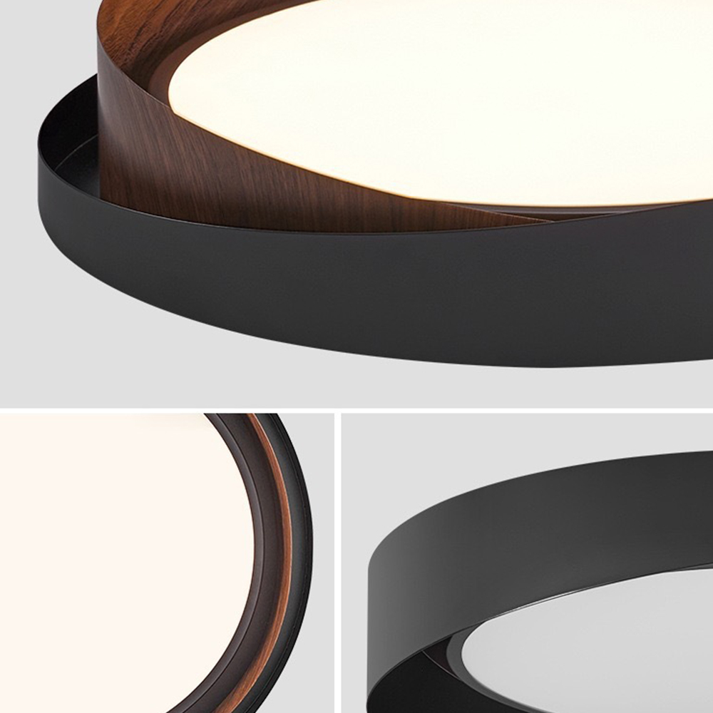 Modern Square Flush Mount LED Ceiling Light 