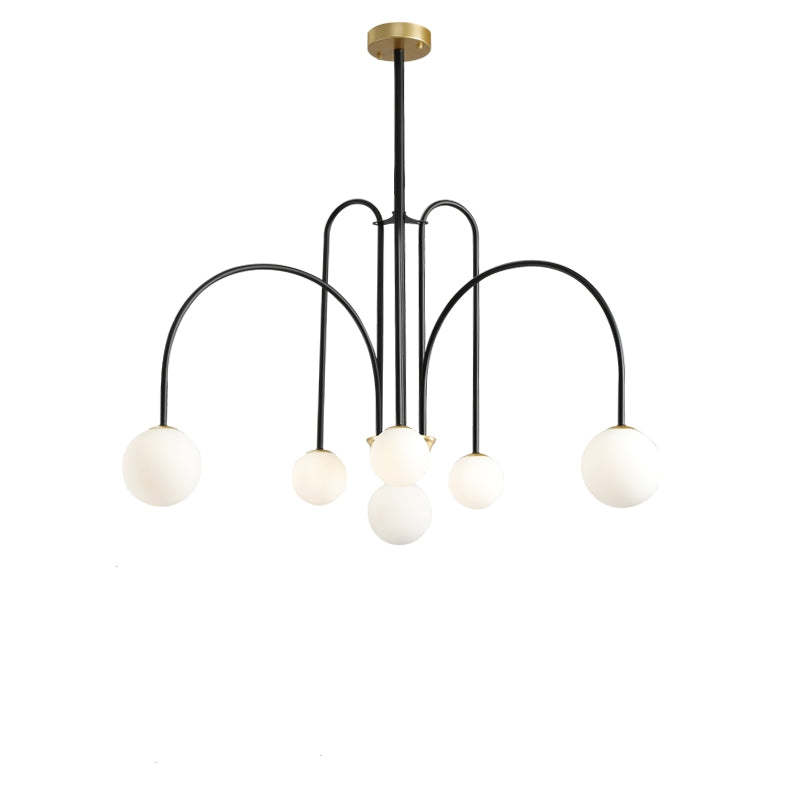 Modern Gran Finale Suspension Chandeliers Long Line Type Metal Light Fixture -Homdiy