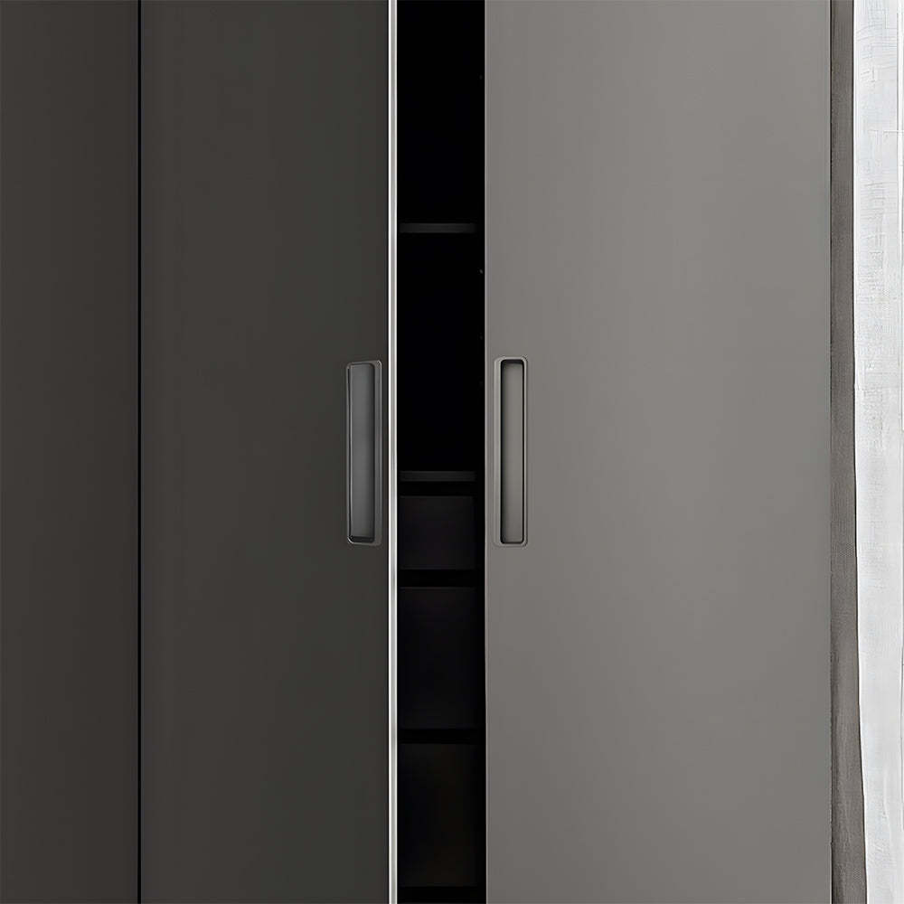 Modern Slotted Recessed Concealed Sliding Door Cabinet Handles