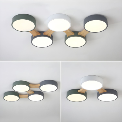 Minimalist Round Bedroom LED Ceiling Light