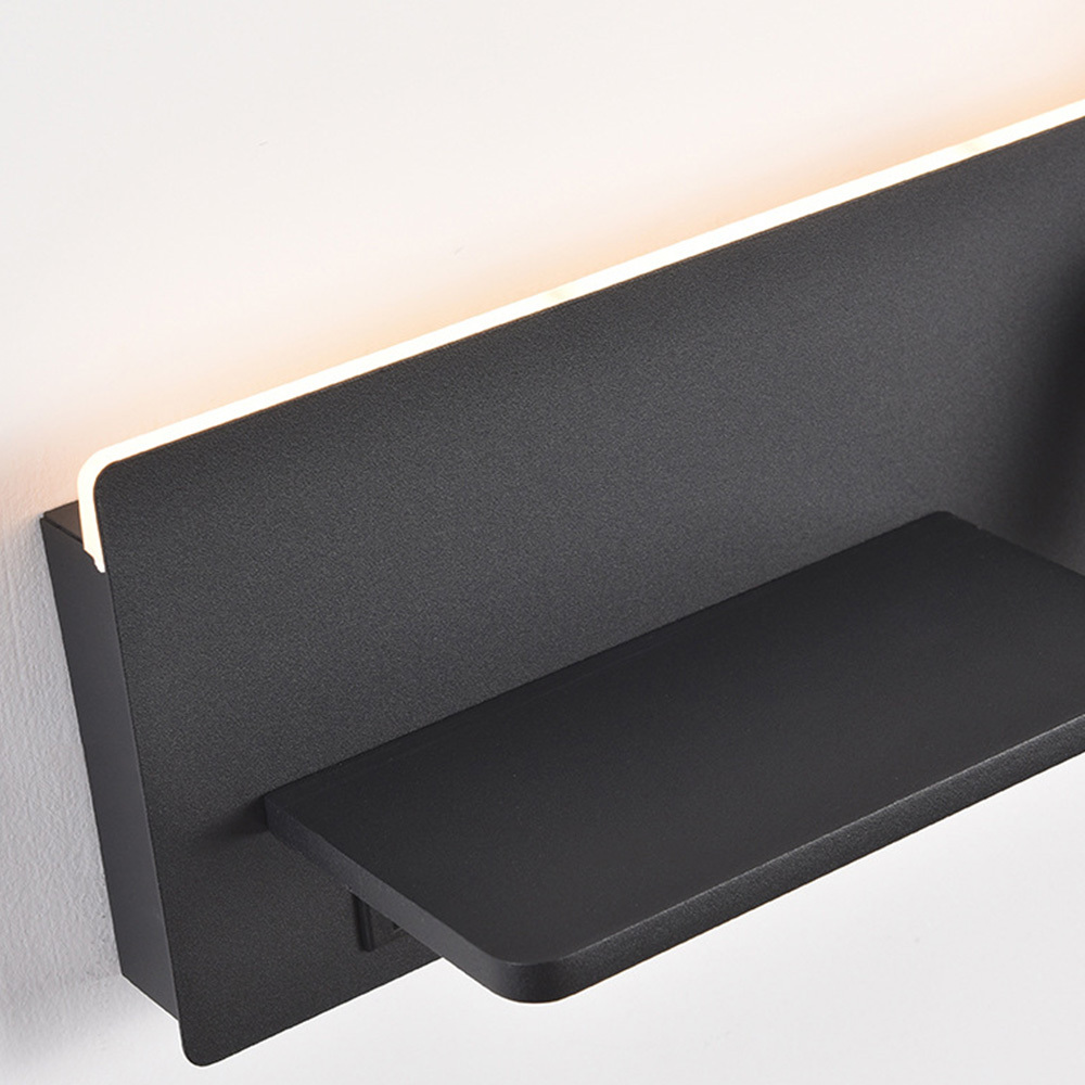 Simple LED Wall Sconce Rotable Spotlight Bedside Wall Light