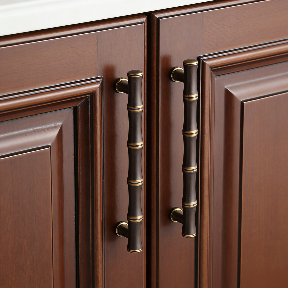 Vintage Antique Brass Ring Pull Cabinet Handles And Knobs