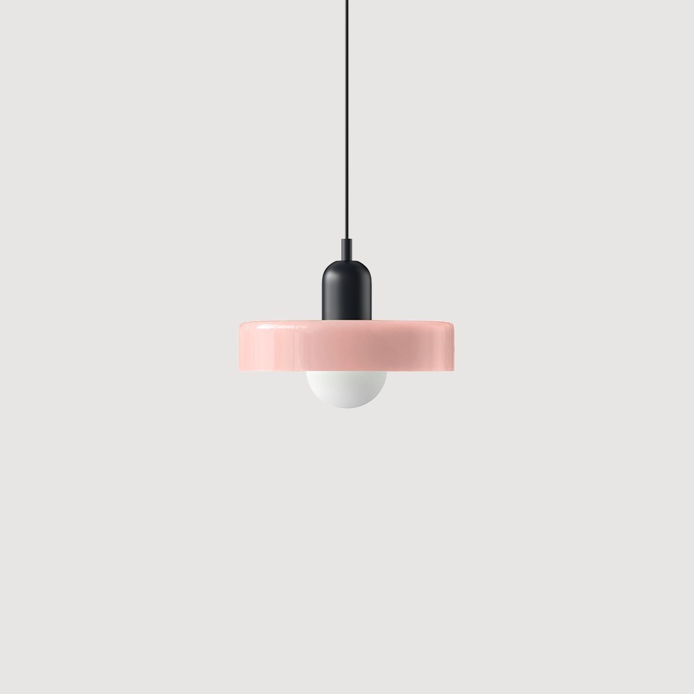 Set of 2 Modern Bauhaus Glass Pendant Light
