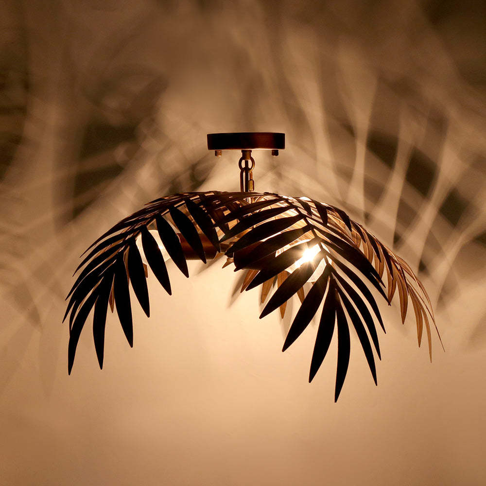 Vintage Loft Coconut Tree Ceiling Light Modern Pendant Light -Homdiy