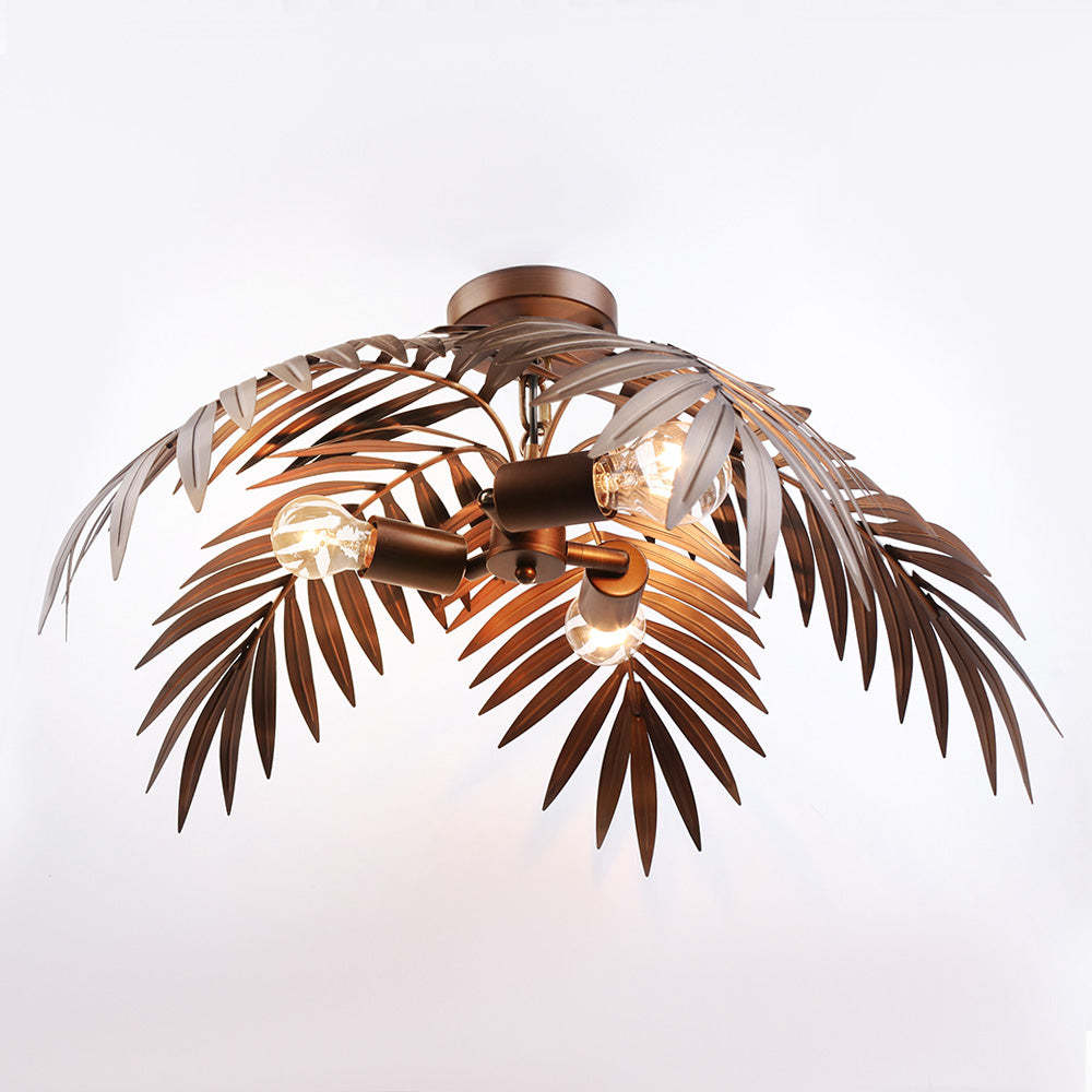 Vintage Loft Coconut Tree Ceiling Light Modern Pendant Light -Homdiy