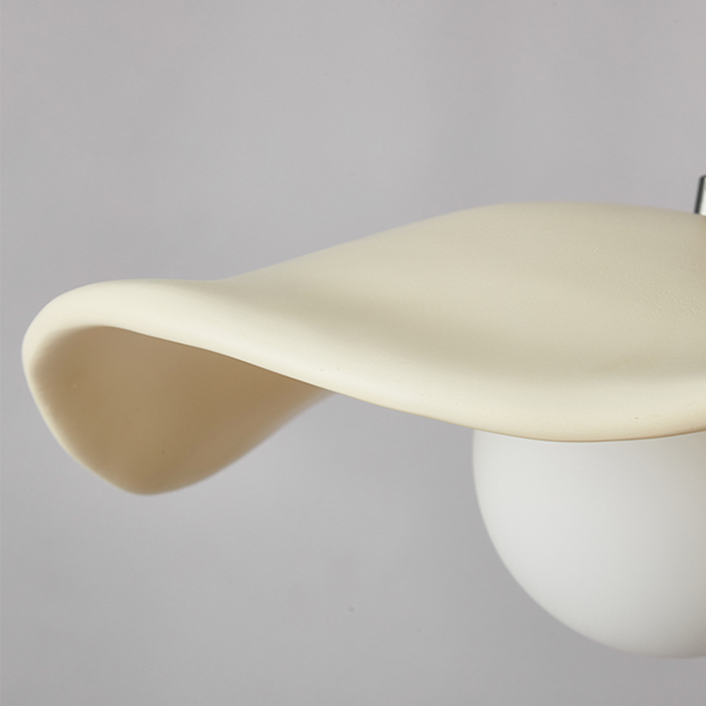 Creative Lotus Leaf Wabi-sabi Dining Room Pendant Light -Homdiy