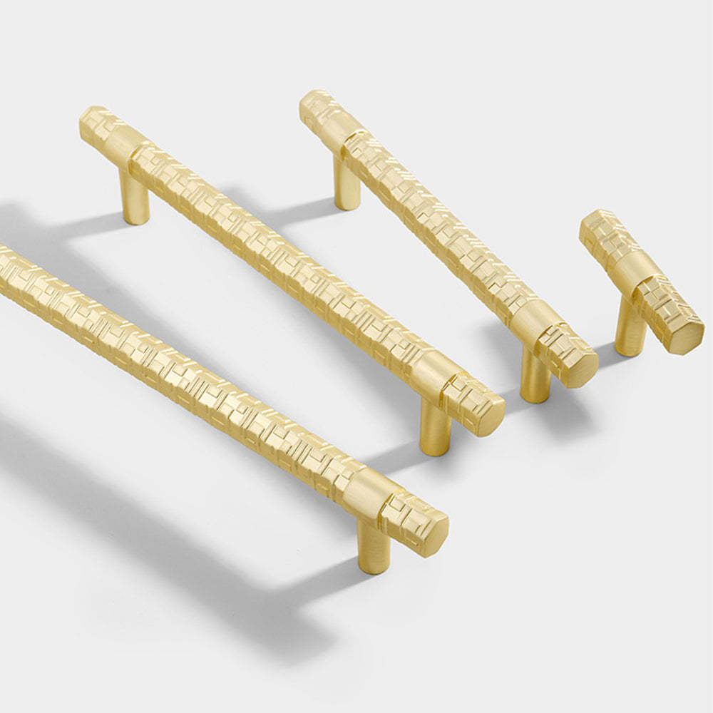 Solid T-Bar Zinc Alloy Cabinet Handles -Homdiy