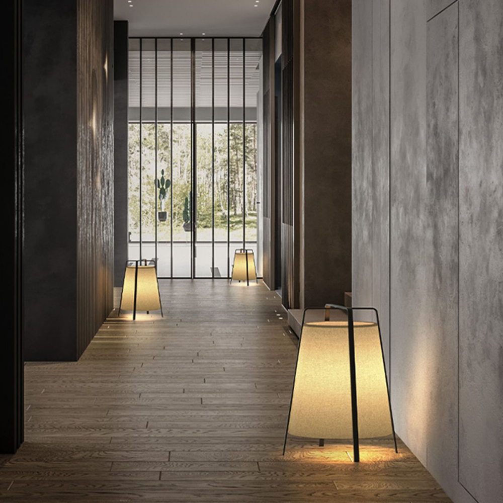 Fabric Floor Lamp for Living Room -Homdiy