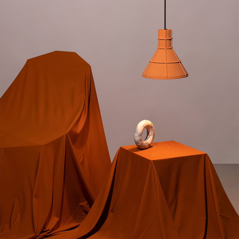 Modern Industrial Cement Pendant Light -Homdiy