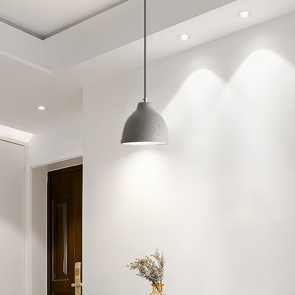 Resin Bowl Pendant Lamp -Homdiy