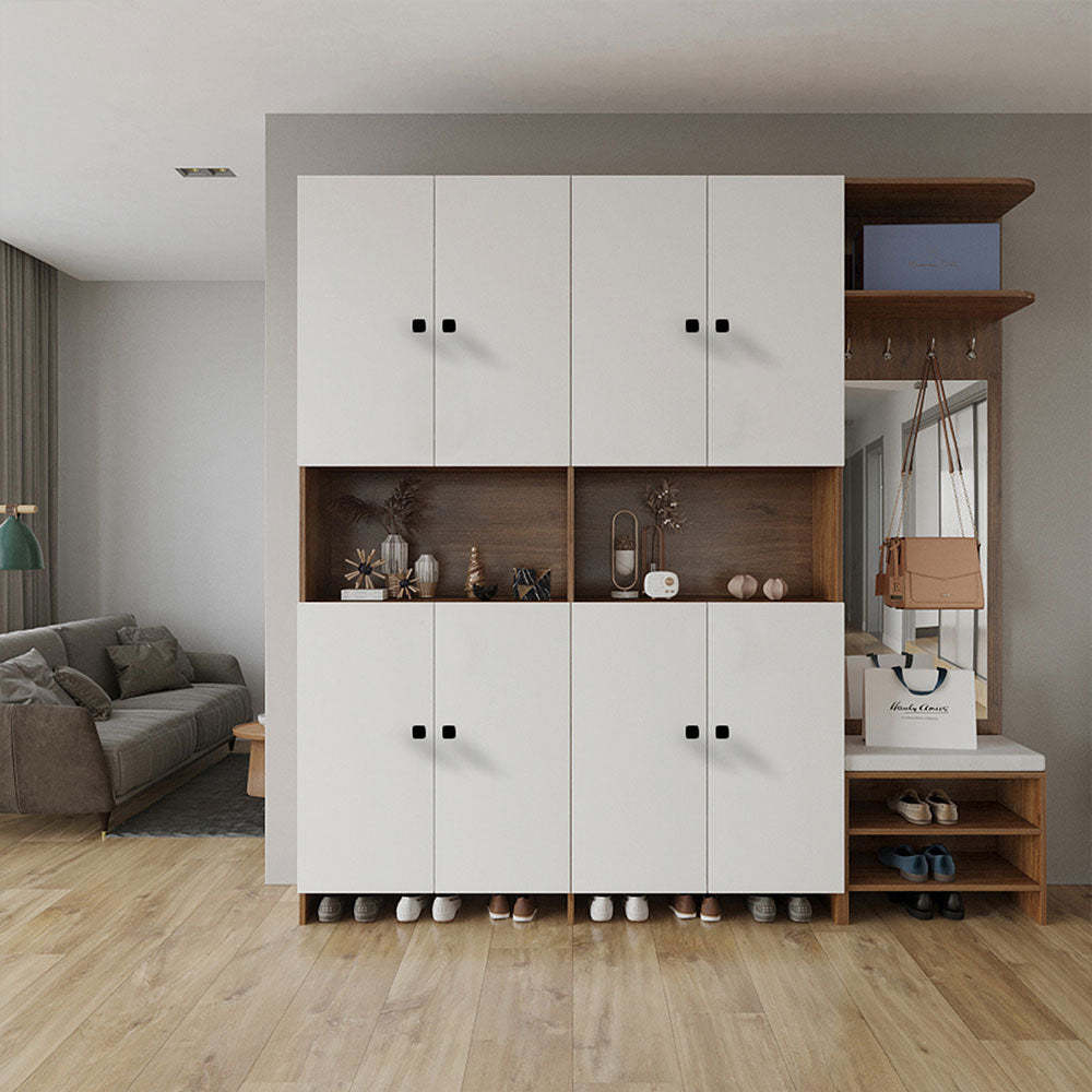 30 Pack Black Solid Square Drawer Knob Pulls For Bathroom(LS9016BK) -Homdiy