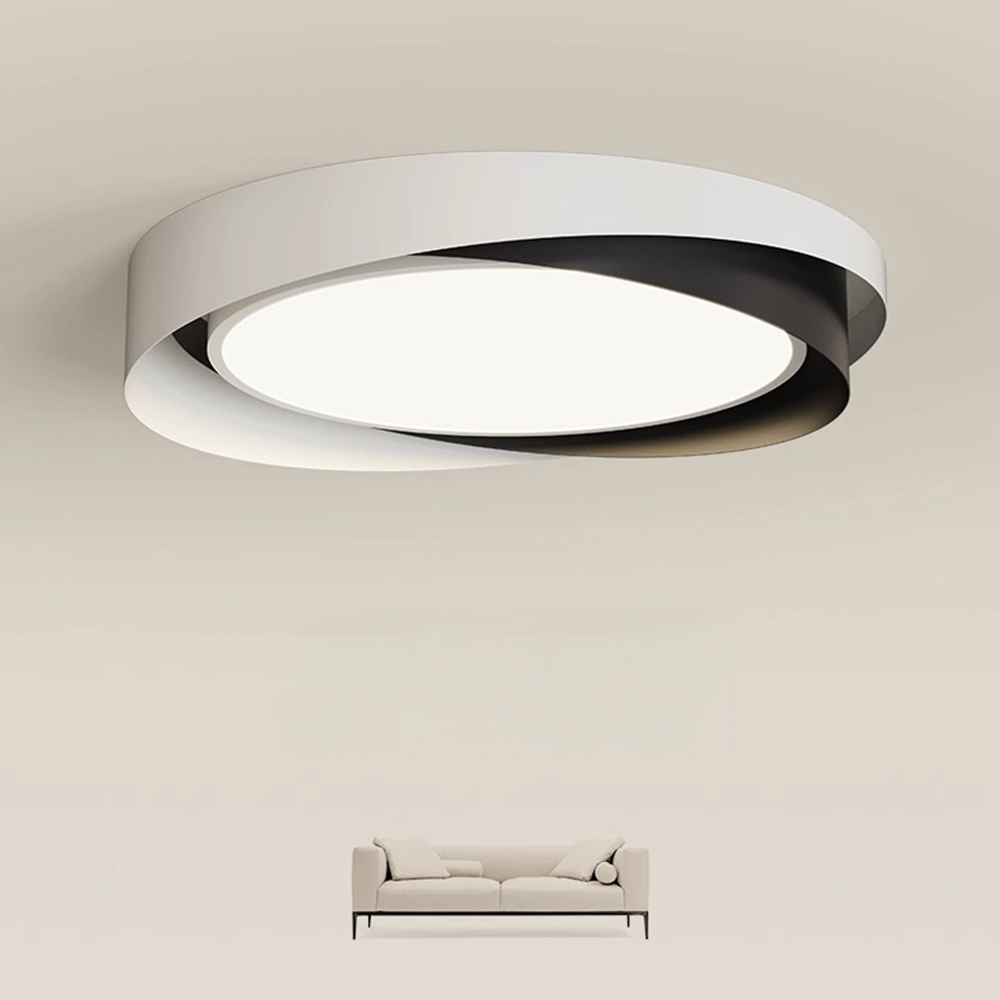 Modern Square Flush Mount LED Ceiling Light 