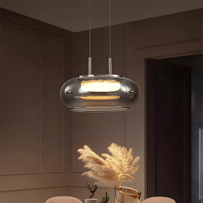 Modern Glass LED Pendant Light 