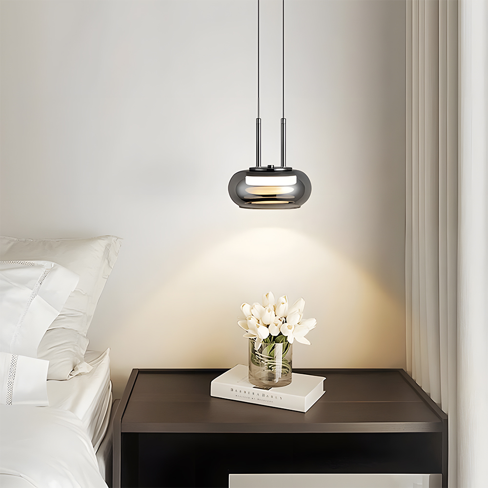 Modern Glass LED Pendant Light 