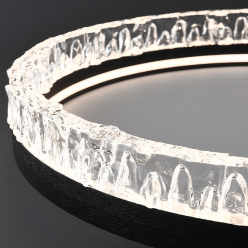 Modern Round Crystal LED Ceiling Light Fixtures