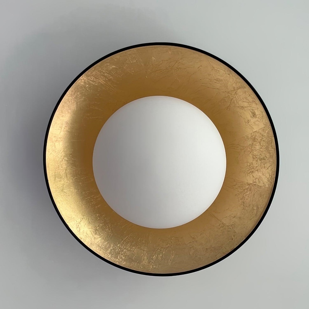 Mid Century Simple Metal Living Room Ceiling Light 