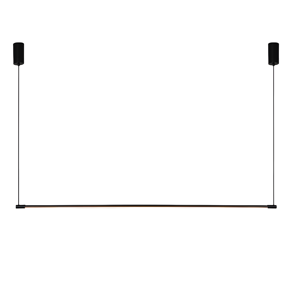 Aluminum Alloy Slim Linear LED Pendant Light For Dining Room