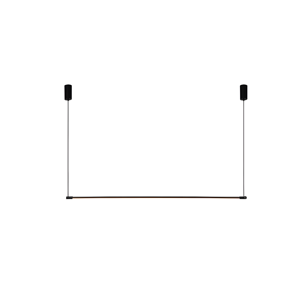 Aluminum Alloy Slim Linear LED Pendant Light For Dining Room