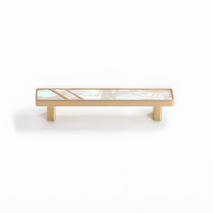 Antique Vintage Brass Shell Cabinet Pulls for Kitchen Cabinets