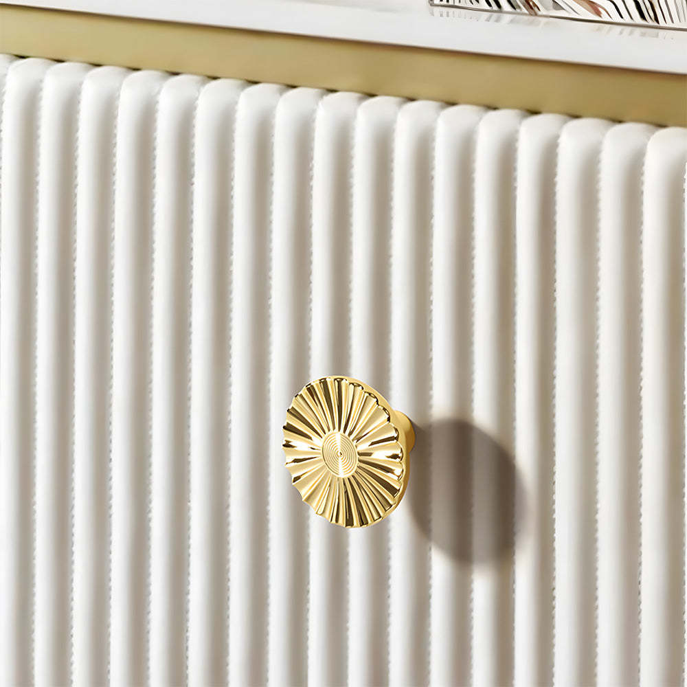 Classic Antique Sunburst Half Circle Cabinet Pulls
