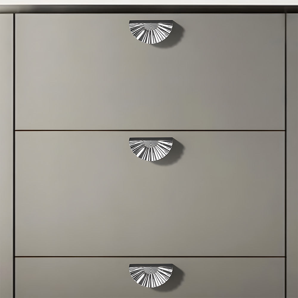 Classic Antique Sunburst Half Circle Cabinet Pulls