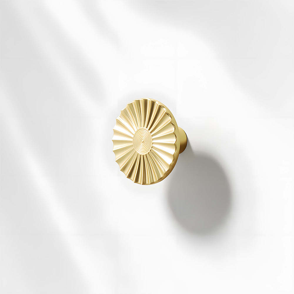 Classic Antique Sunburst Half Circle Cabinet Pulls
