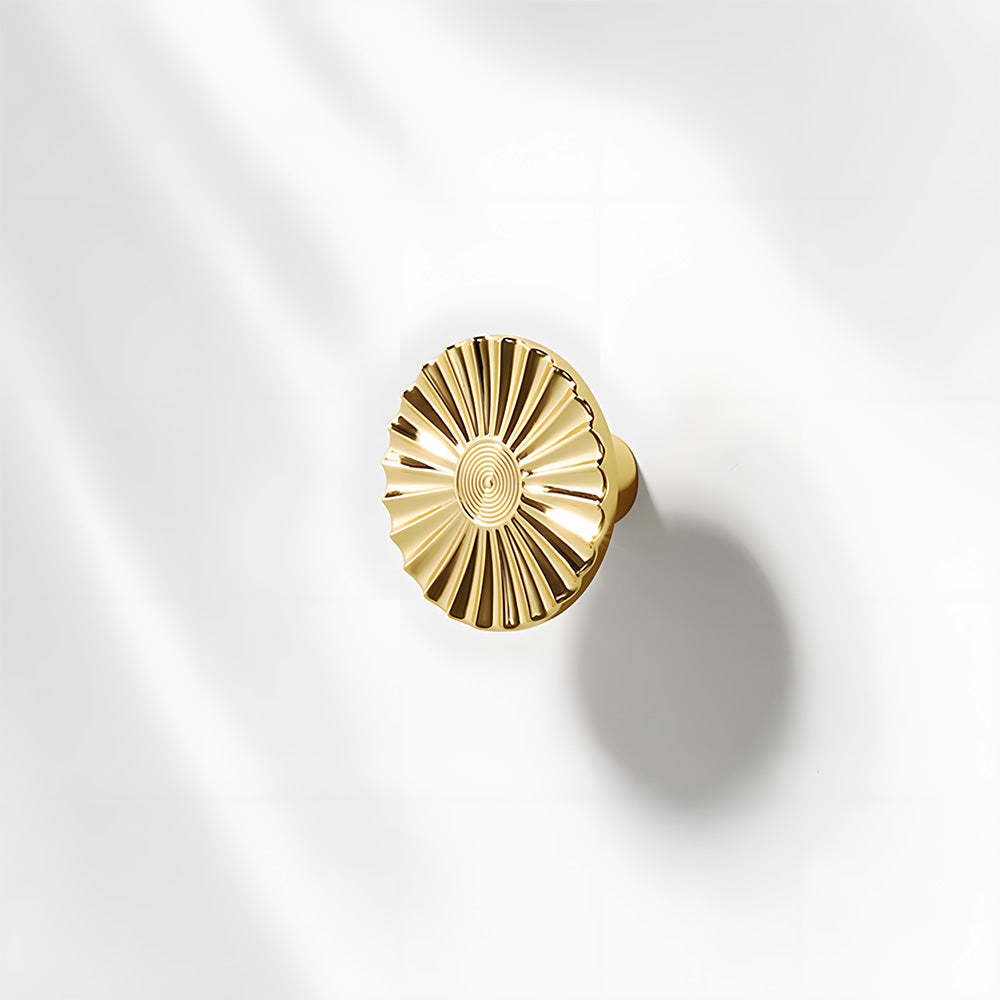 Classic Antique Sunburst Half Circle Cabinet Pulls