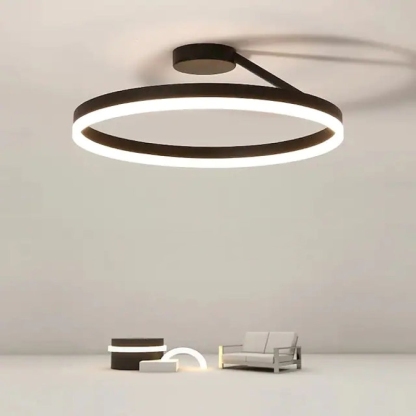 Homdiy Ceiling Light Circle Acrylic LED Ceiling Lights For Living Room