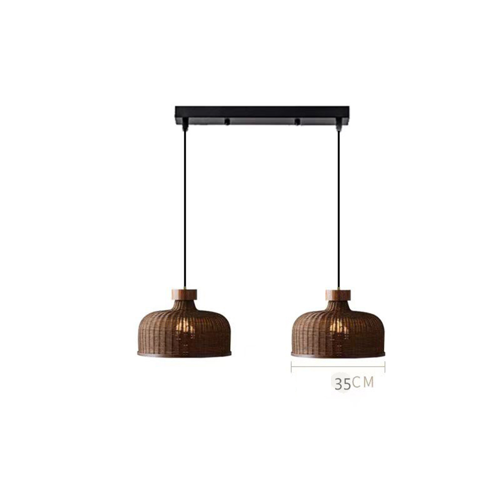 Artistic Vintage Eco-friendly Rattan Pendant Light