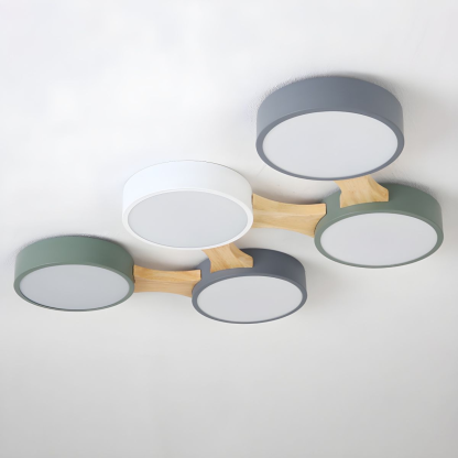Minimalist Round Bedroom LED Ceiling Light