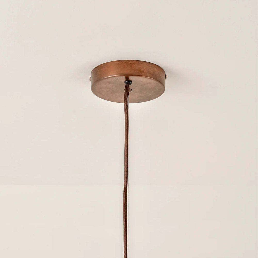 Oversized Scalloped Woven Rattan Pendant Light Lampshade -Homdiy