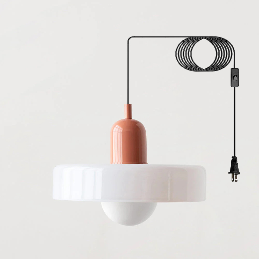 Bauhaus Stained Glass Pendant Light -Homdiy